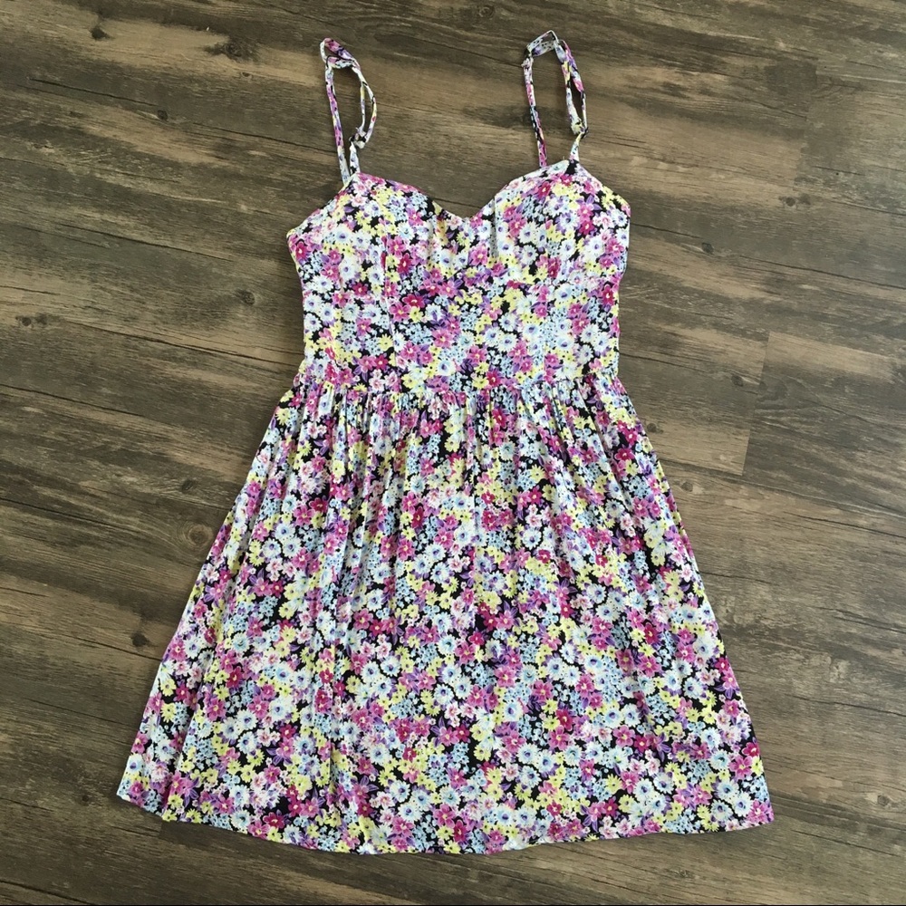 🌸 Floral Fit and Flare Dress